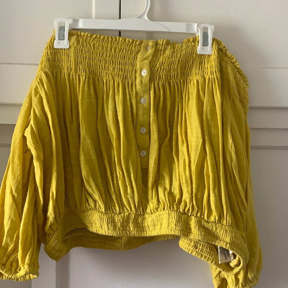 Free People off the shoulder shirt